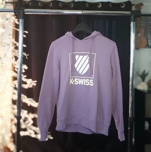 Purple Graphic Sweatshirt